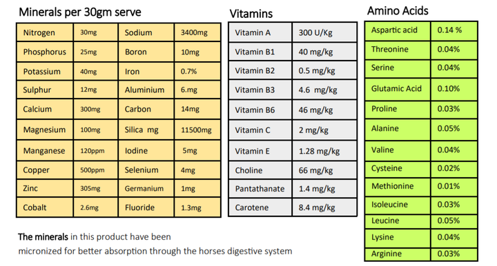 Paradise Nutrients Premium Horse Minerals